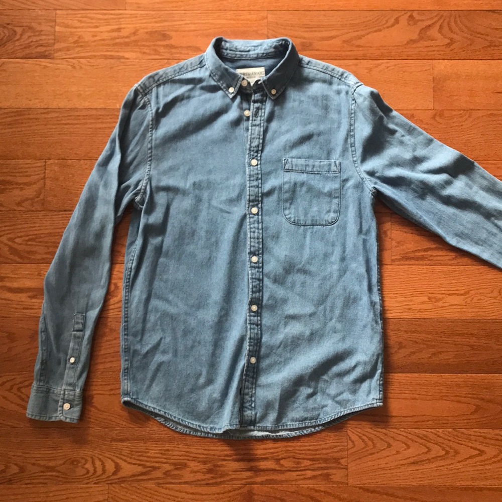 Vintage denim work shirt
